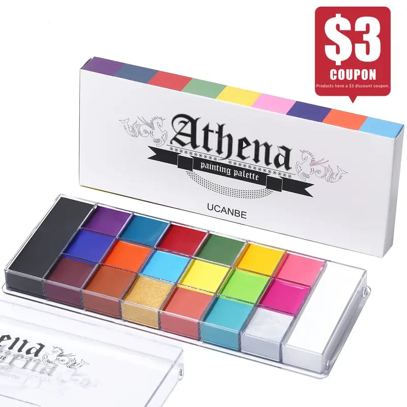 UCANBE Athena Face and Body Paint Palette