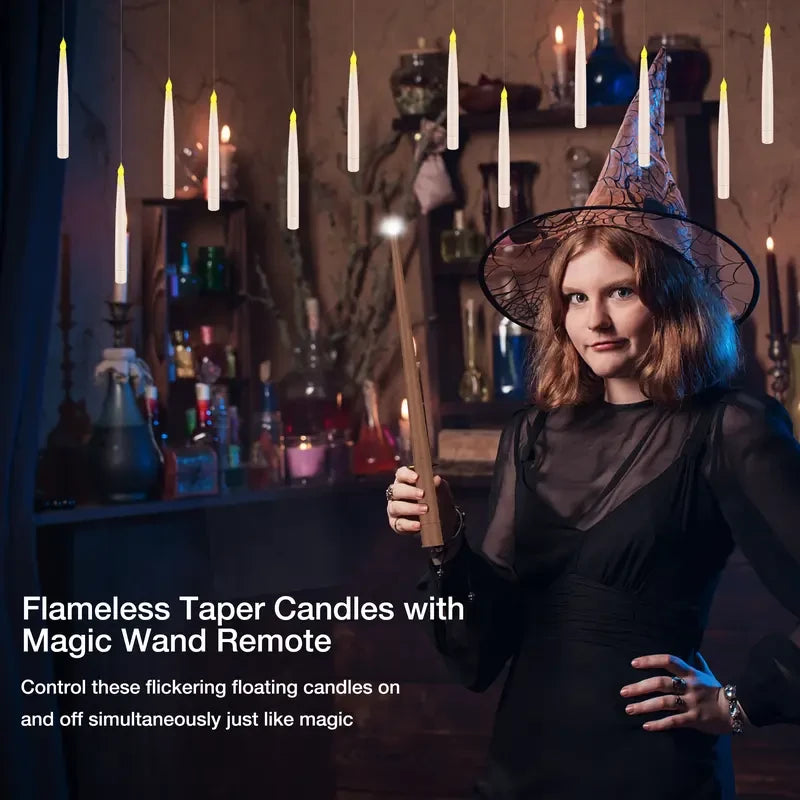 Floating Flameless Wand Candles