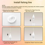 Floating Flameless Wand Candles