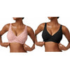 Seamless Leopard Print Wireless Bra